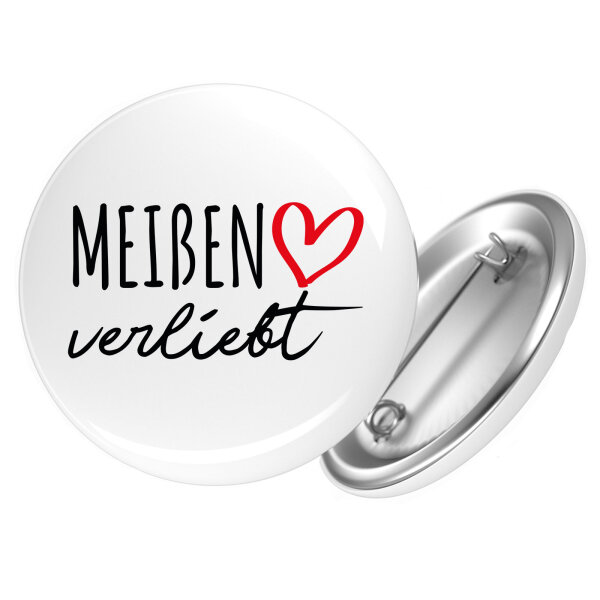 Button Meißen verliebt