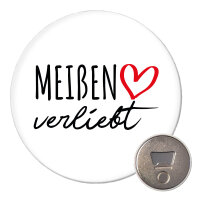 Magnet Meißen verliebt 59mm Kühlschrankmagnet...