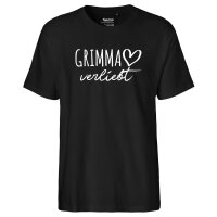 Herren T-Shirt Grimma verliebt Größe S-3XL