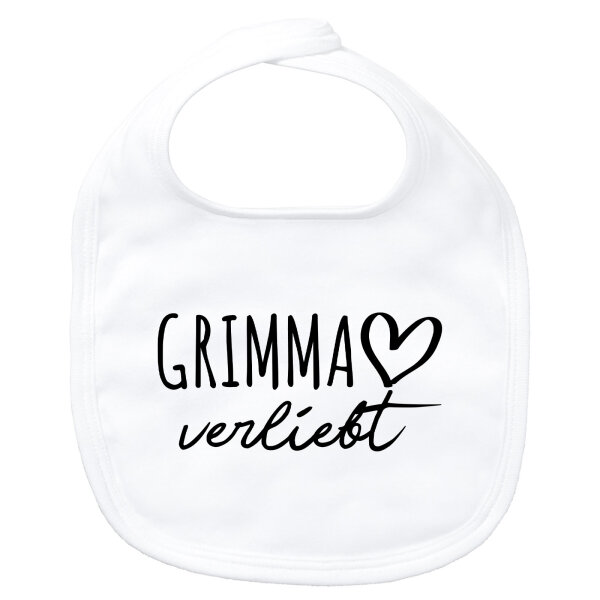 Baby Lätzchen Grimma verliebt