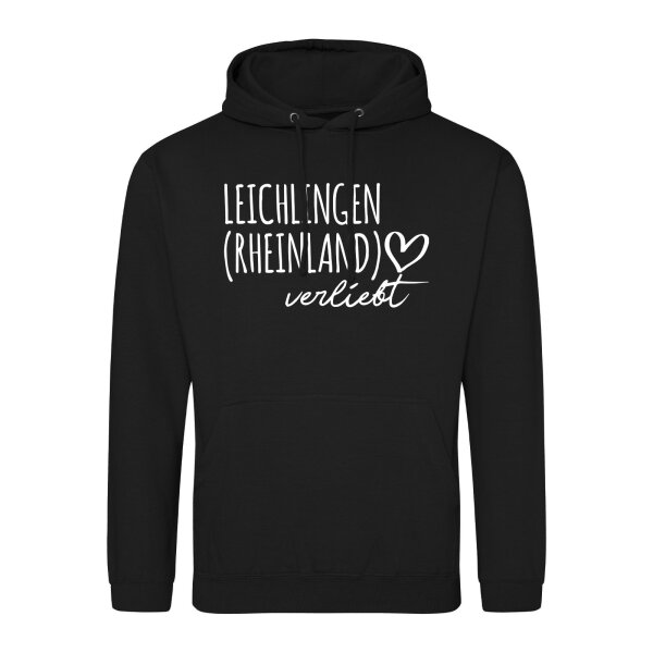 Unisex Hoodie Leichlingen Rheinland verliebt Größe S-3XL