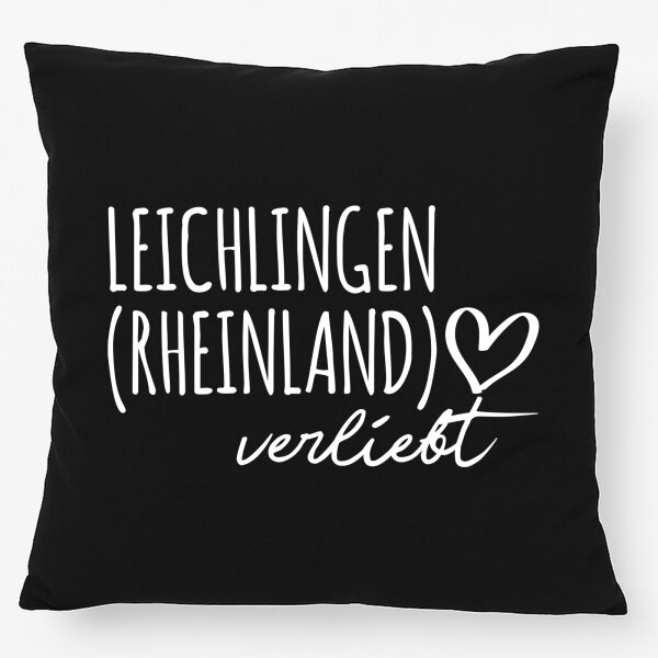Kissen Leichlingen Rheinland verliebt 40x40cm