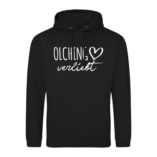 Unisex Hoodie Olching verliebt Größe S-3XL