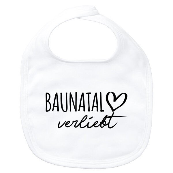 Baby Lätzchen Baunatal verliebt Klettverschluss