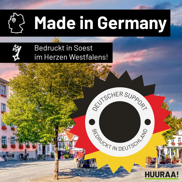 Emaille Tasse Hattersheim am Main verliebt 300ml Vintage Emaille Becher