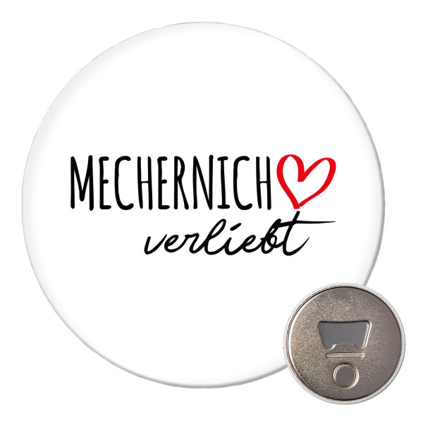 Magnet Mechernich verliebt 59mm Kühlschrankmagnet Flaschenöffner