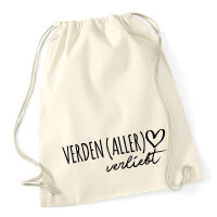 Turnbeutel Verden Aller verliebt 12 Liter
