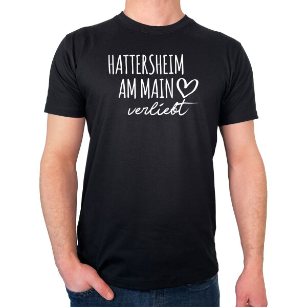 Herren T-Shirt Hattersheim am Main verliebt Größe S-3XL