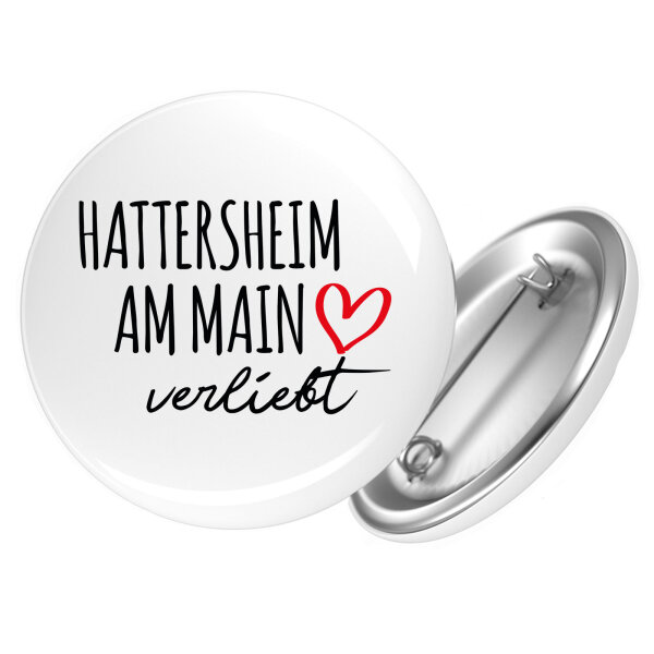 Button Hattersheim am Main verliebt