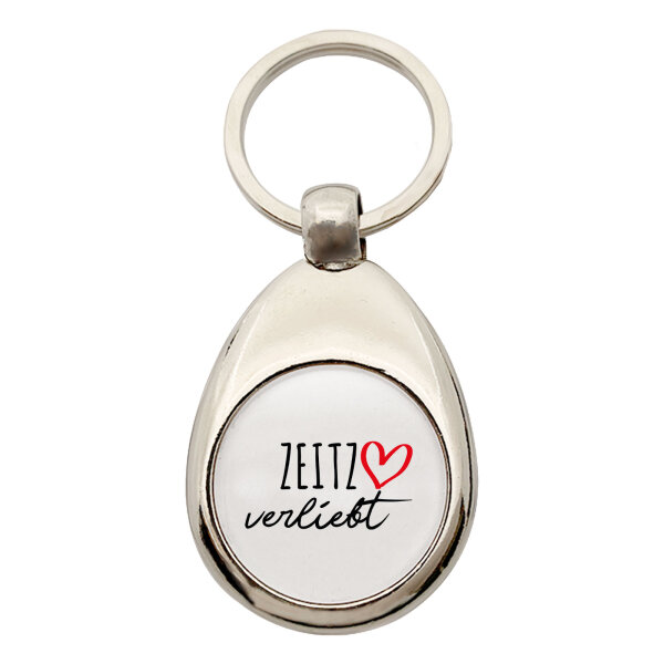 Schlüsselanhänger Zeitz verliebt