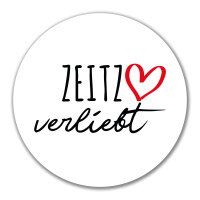 Aufkleber Zeitz verliebt 10cm Sticker