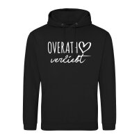 Unisex Hoodie Overath verliebt Größe S-3XL