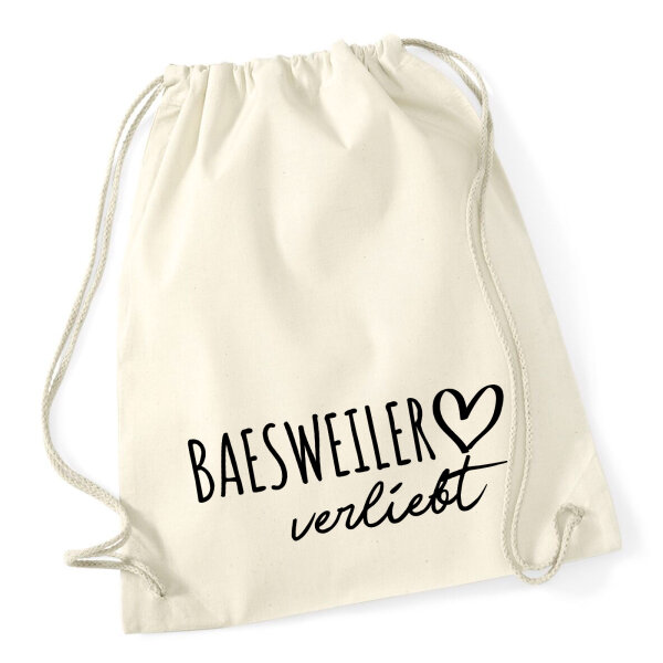 Turnbeutel Baesweiler verliebt 12 Liter