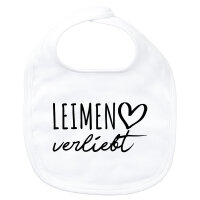 Baby Lätzchen Leimen verliebt