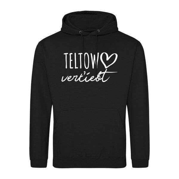 Unisex Hoodie Teltow verliebt Größe S-3XL