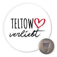 Magnet Teltow verliebt 59mm K&uuml;hlschrankmagnet