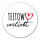 Aufkleber Teltow verliebt 10cm Sticker