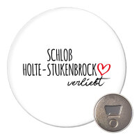 Magnet Schloß Holte-Stukenbrock verliebt 59mm...