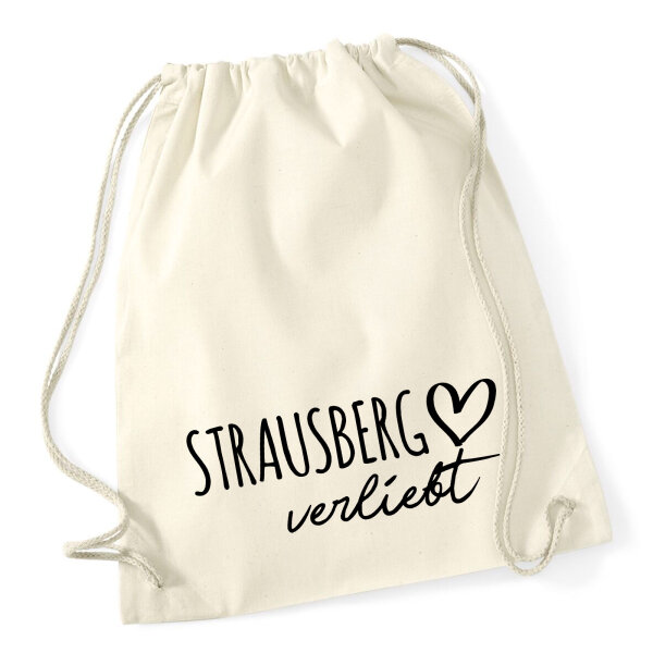 Turnbeutel Strausberg verliebt 12 Liter