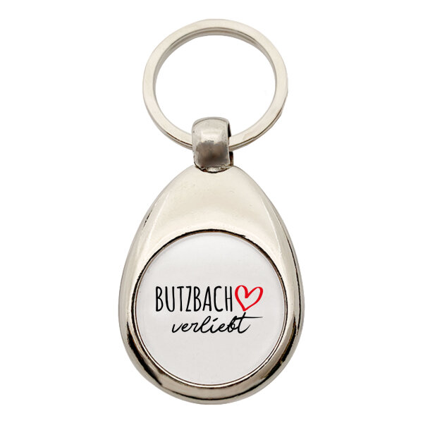 Schlüsselanhänger Butzbach verliebt