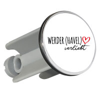 Waschbeckenstöpsel Werder Havel verliebt 4cm...