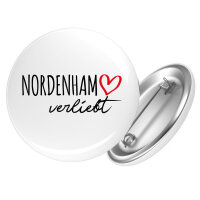 Button Nordenham verliebt Anstecker