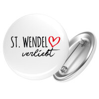 Button St. Wendel verliebt Anstecker