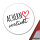 Aufkleber Achern verliebt 10cm Sticker