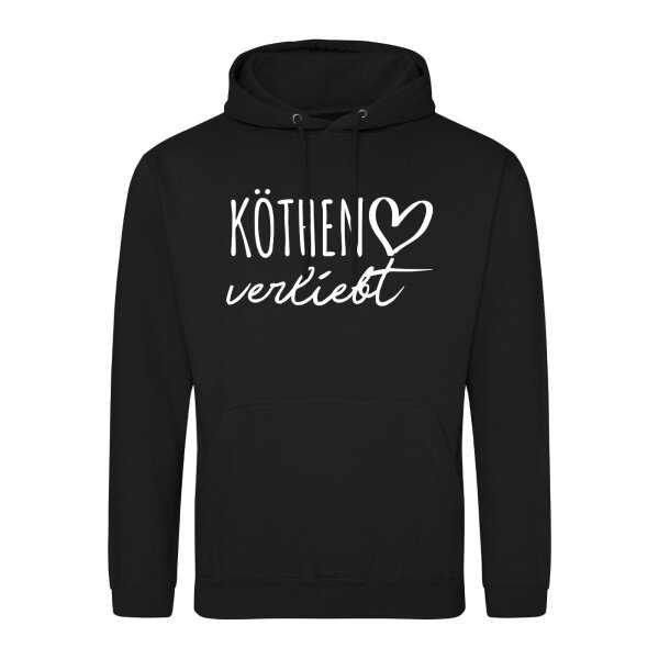Unisex Hoodie Köthen Anhalt verliebt Größe S-3XL