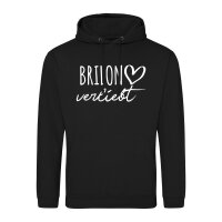 Unisex Hoodie Brilon verliebt Größe S-3XL