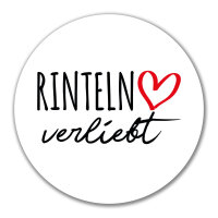 Aufkleber Rinteln verliebt 10cm Sticker