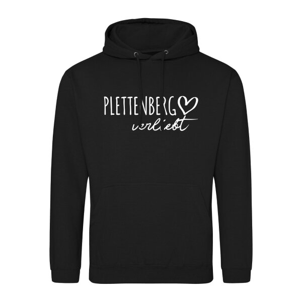 Unisex Hoodie Plettenberg verliebt Größe S-3XL
