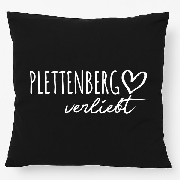 Kissen Plettenberg verliebt 40x40cm