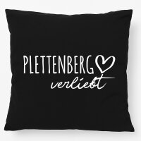 Kissen Plettenberg verliebt 40x40cm
