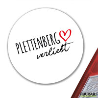 Aufkleber Plettenberg verliebt 10cm Sticker