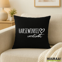 Kissen Harsewinkel verliebt 40x40cm