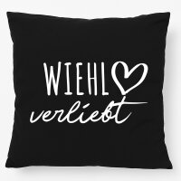 Kissen Wiehl verliebt 40x40cm