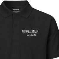 Herren Polo Shirt Petershagen verliebt Größe...