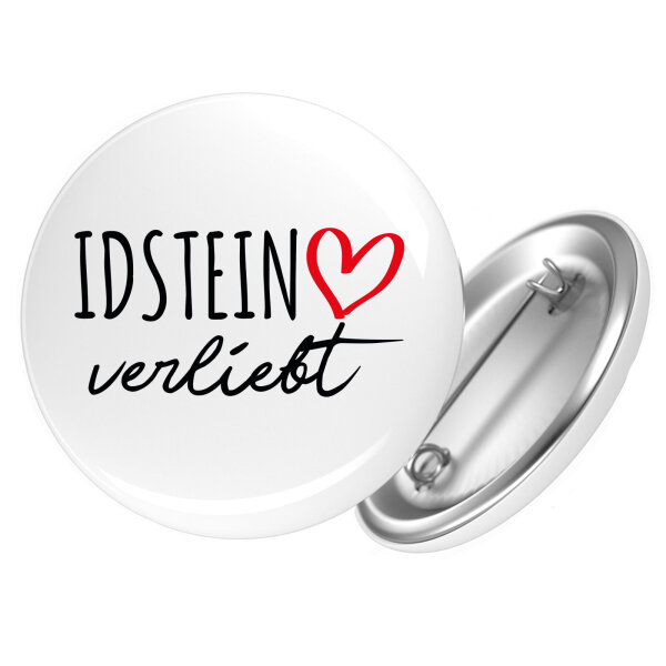 Button Idstein verliebt Anstecker