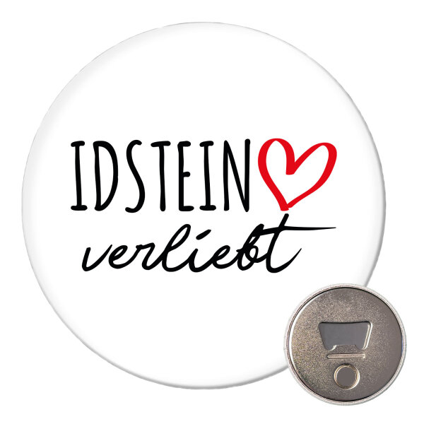 Magnet Idstein verliebt 59mm Kühlschrankmagnet Flaschenöffner
