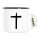Emaille Tasse Kreuz Christentum 300ml Vintage Emaille Becher