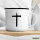 Emaille Tasse Kreuz Christentum 300ml Vintage Emaille Becher