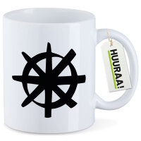 Kaffeetasse Dharma Rad Yoga 330ml