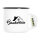 Emaille Tasse Bauherrin  300ml Vintage Emaille Becher