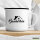 Emaille Tasse Bauherrin  300ml Vintage Emaille Becher