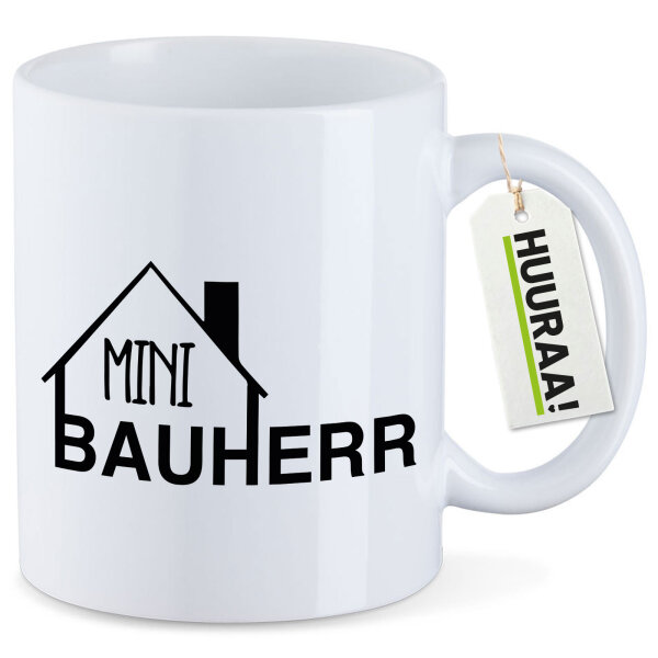 Kaffeetasse Mini Bauherr  330ml