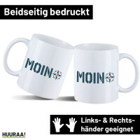 Kaffeetasse Moin Kompass 330ml