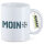 Kaffeetasse Moin Kompass 330ml