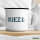 Emaille Tasse Kiez Anker 300ml Vintage Emaille Becher