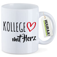 Kaffeetasse Kollege mit Herz 330ml